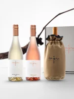 Darčekový set vino tajna. chladič na víno, krabica na víno