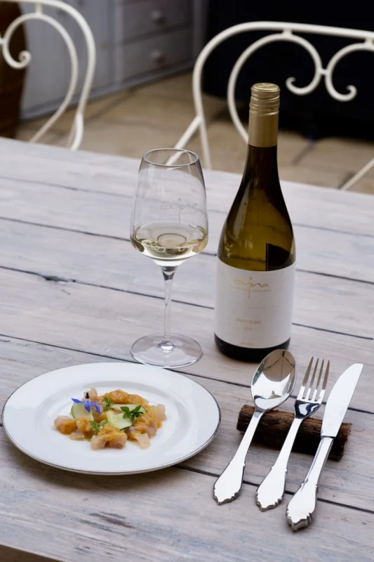 Pinot Blanc 2022, Palo Sekerka, food & wine