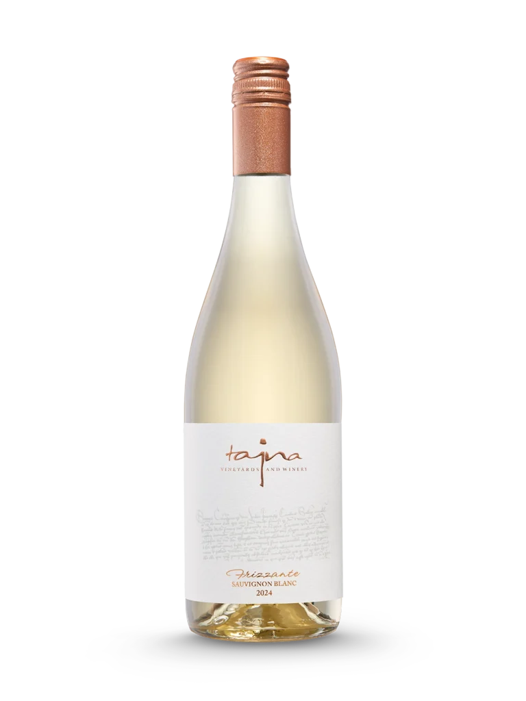 Sauvignon Blanc Frizzante 2024, TAJNA, víno z ekologických vinohradov