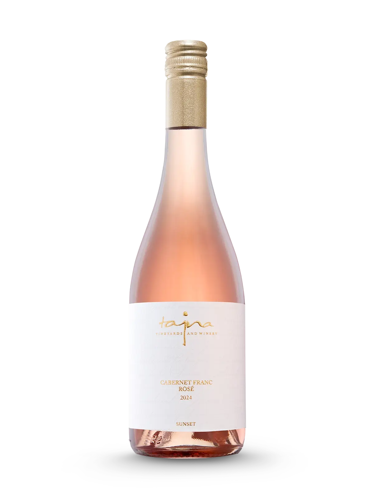 Cabernet Franc rosé 2024 Víno Cabernet Franc Rosé SUNSET 2024 z ekologického vinohradu