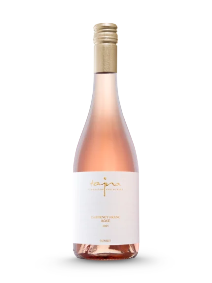 íno Cabernet Franc Rosé SUNSET 2025 z ekologického vinohradu